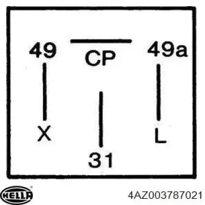 Реле указателей поворотов MD73237018 Meat&Doria