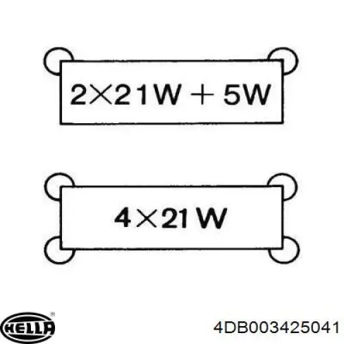 Реле указателей поворотов 4DB003425041 HELLA