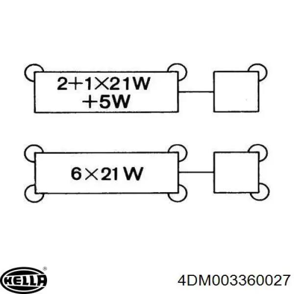 Реле указателей поворотов 4DM003360027 HELLA