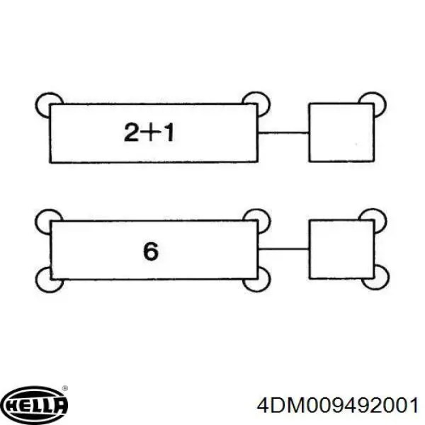 Купить 4DM009492001 HELLA 
