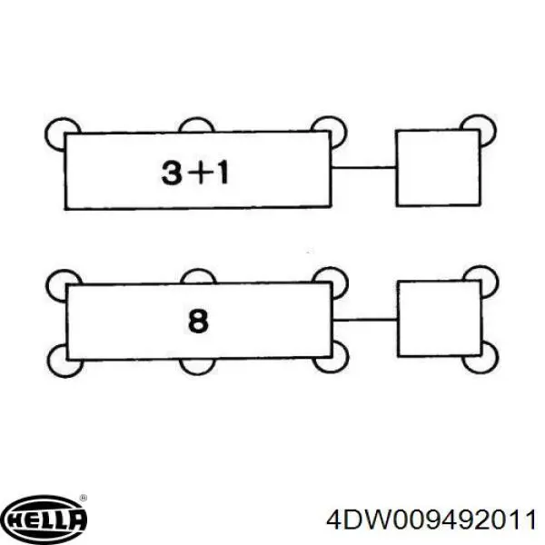 Купить 4DW009492011 HELLA 