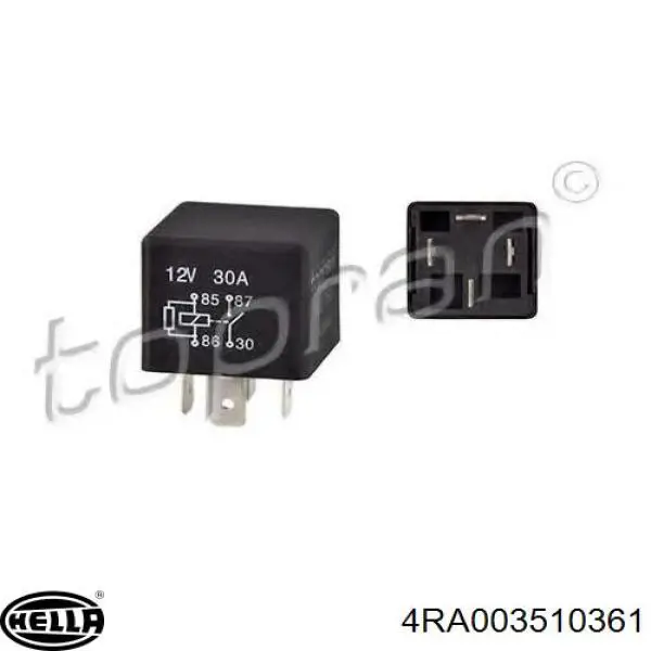 Реле кондиционера Volvo 30652083