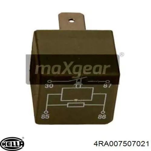 Купить 4RA007507021 HELLA Реле свечей накала