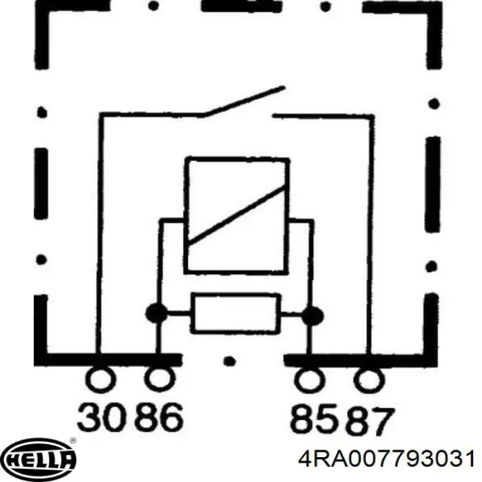 Купить 986332001 Bosch Реле свечей накала