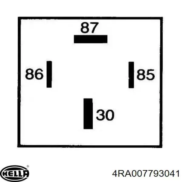 Реле компрессора пневмоподвески Bosch 0986332302 цена, от 3.65 USD