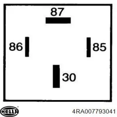 Реле компрессора пневмоподвески 0986332302 Bosch
