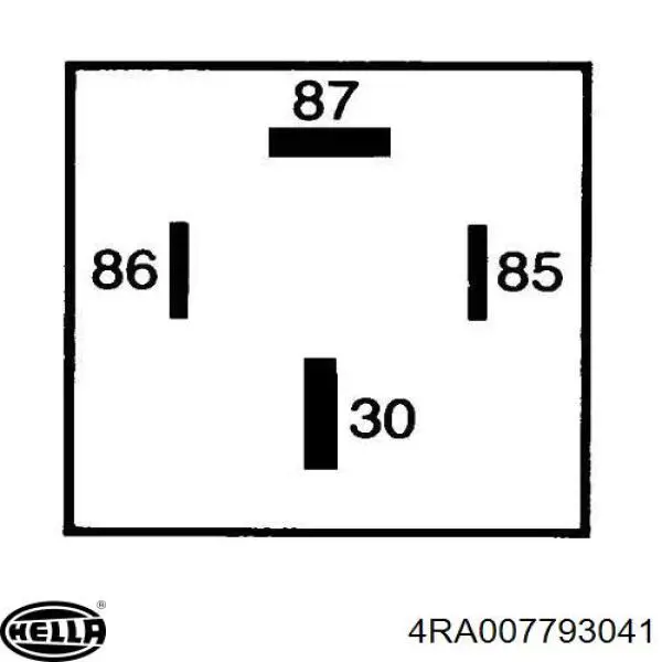 0986332302 Bosch Реле компрессора пневмоподвески