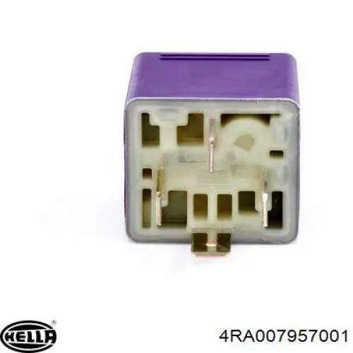 Реле обогрева заднего стекла HELLA 4RA007957001 цена, от 7.40 USD
