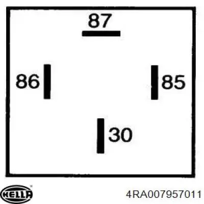 Купить 4RA007957011 HELLA 