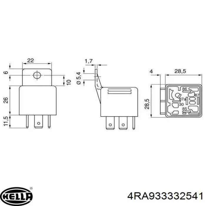 Автомобильные реле поворотов Vika 99511776535 цена, от 6.05 USD