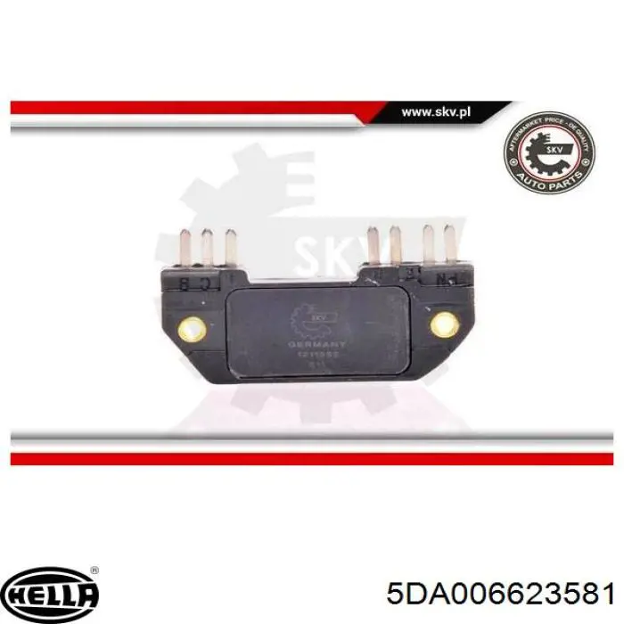1237504 Opel Коммутатор системы зажигания