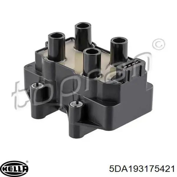 Купить 5DA193175421 HELLA Катушка зажигания