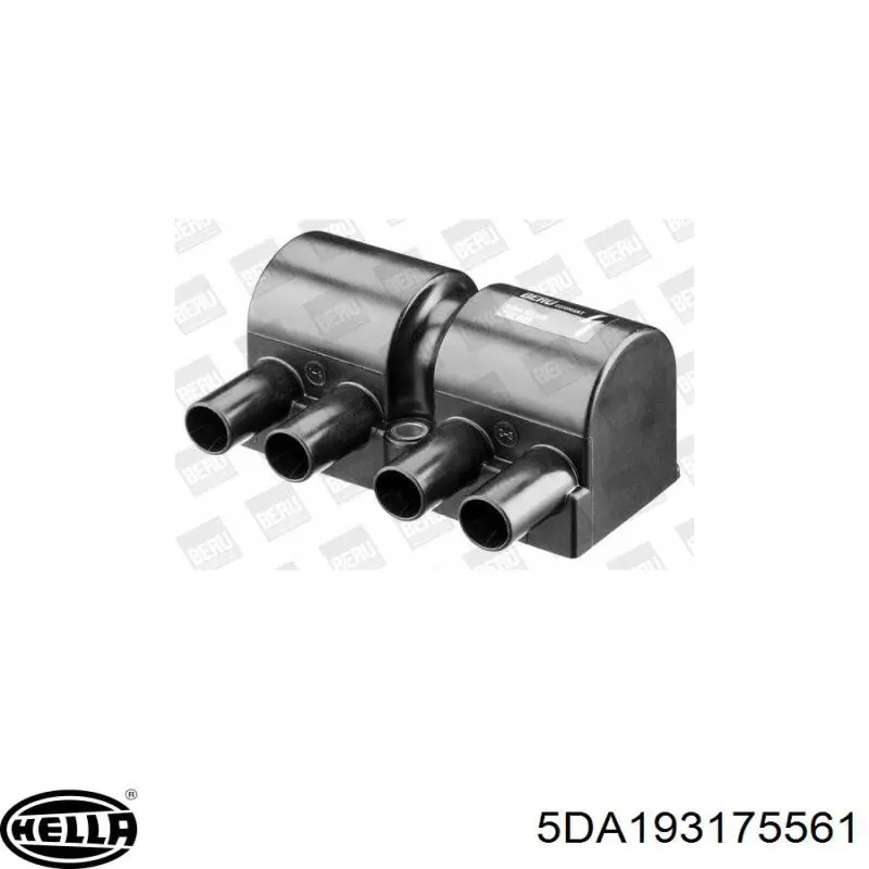 Катушка зажигания 5DA193175561 HELLA