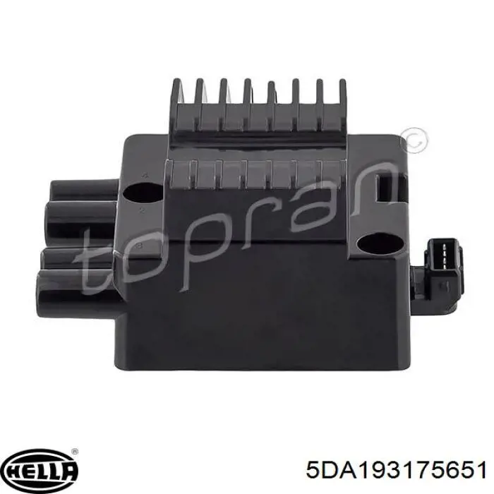 Купить 5DA193175651 HELLA Катушка зажигания