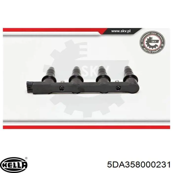 Модуль зажигания HELLA 5DA358000231 цена, от 134.47 USD