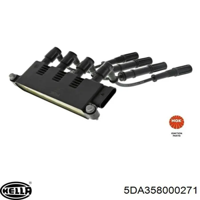 Модуль зажигания HELLA 5DA358000271 цена, от 84.84 USD