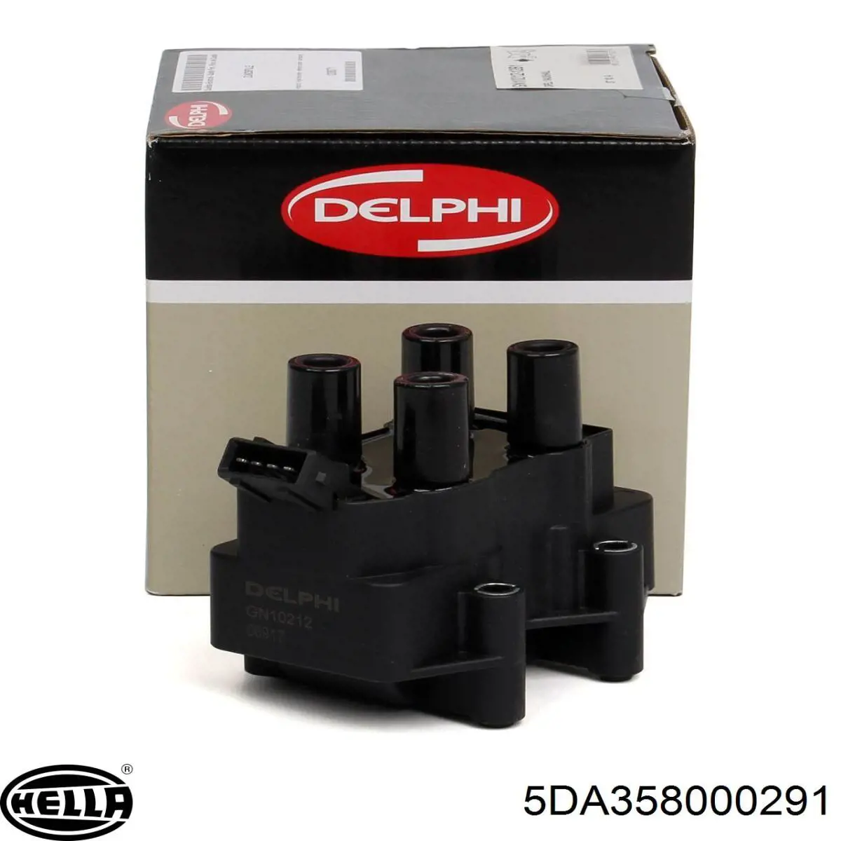 Купить 5DA358000291 HELLA Катушка зажигания