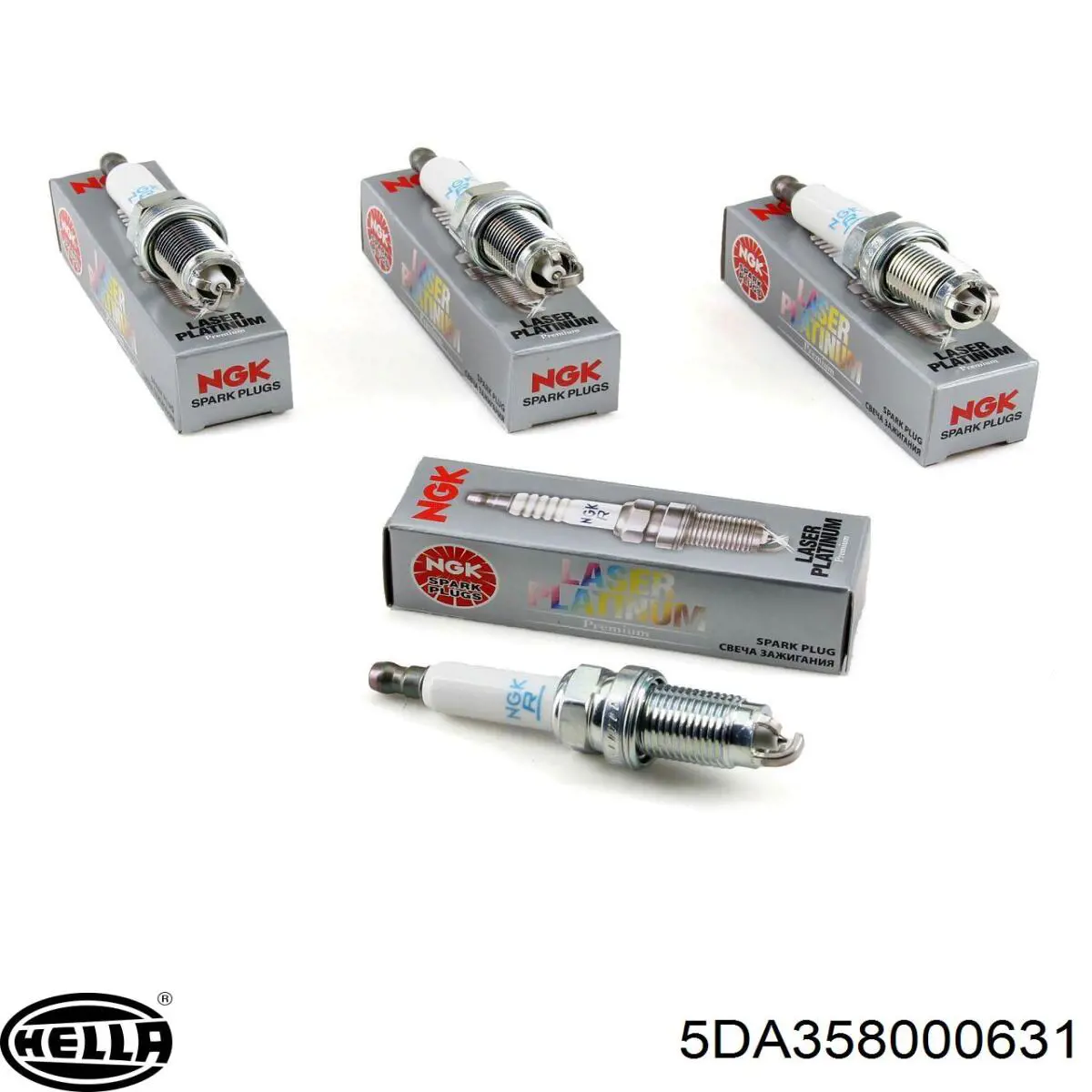 Купить 5DA358000631 HELLA Катушка зажигания