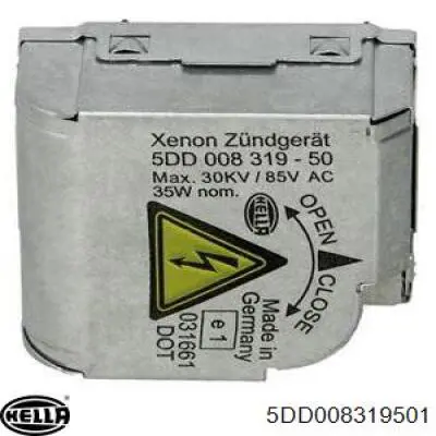 5DD008319501 HELLA Блок розжига (ксенон)