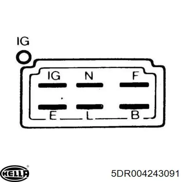 Реле зарядки генератора Toyota 277003601084 цена, от 42.40 USD