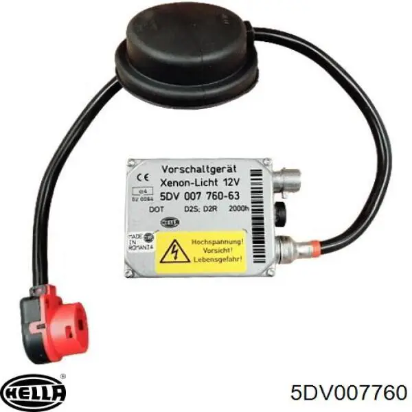 ЭБУ ксенона Volvo 5DV007760