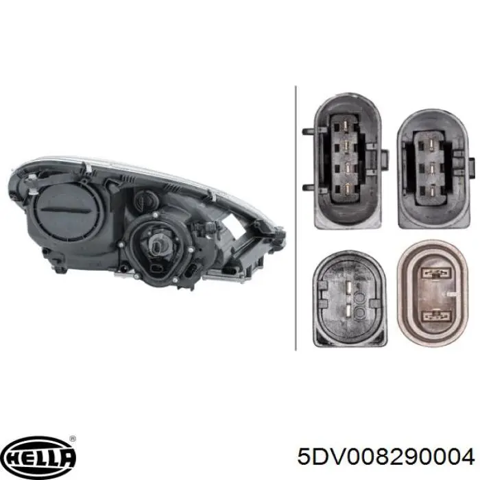 Блок розжига ксенона 5DV008290004 HELLA