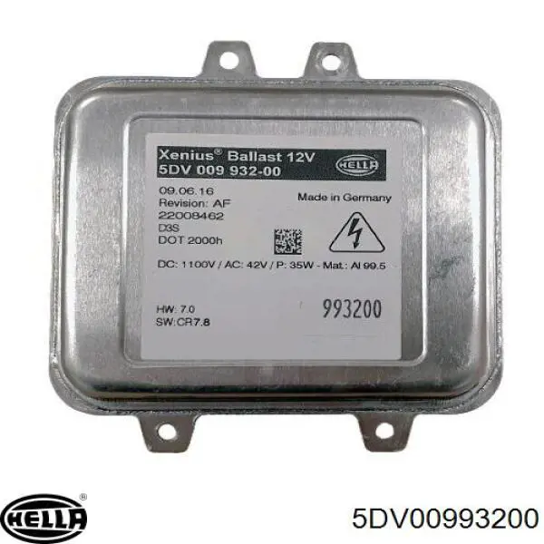 5DV00993200 HELLA 