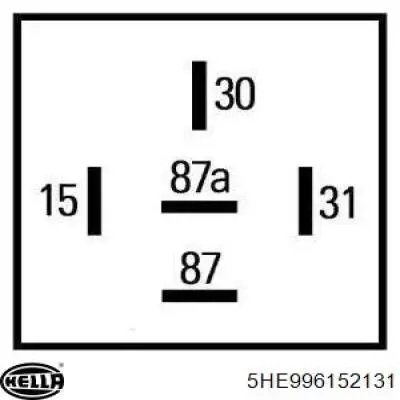  HELLA 5HE996152131 цена, от 68.67 USD
