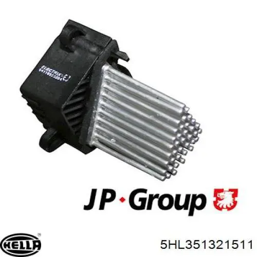 5HL351321511 HELLA Реле печки