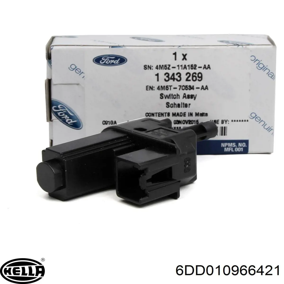 Датчик включения сцепления HELLA 6DD010966421 цена, от 11.95 USD