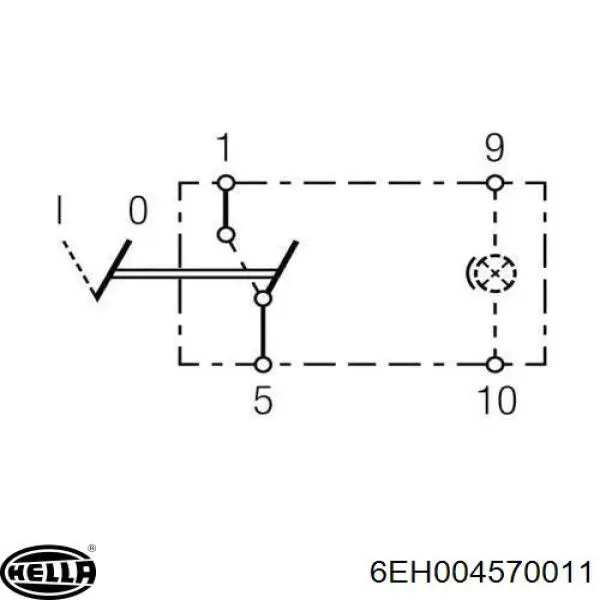 Купить 6EH004570011 HELLA 