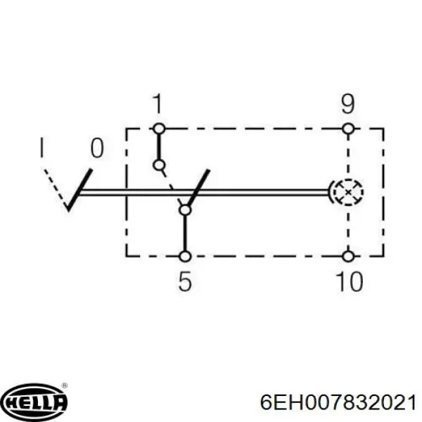 Купить 6EH007832021 HELLA 