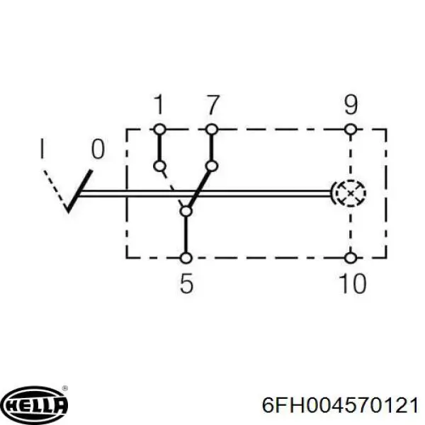Купить 6FH004570121 HELLA 