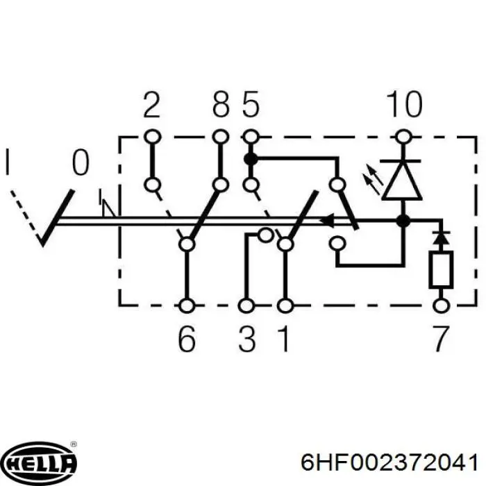 Купить Q73110770000 Mercedes Кнопка включения аварийной сигнализации