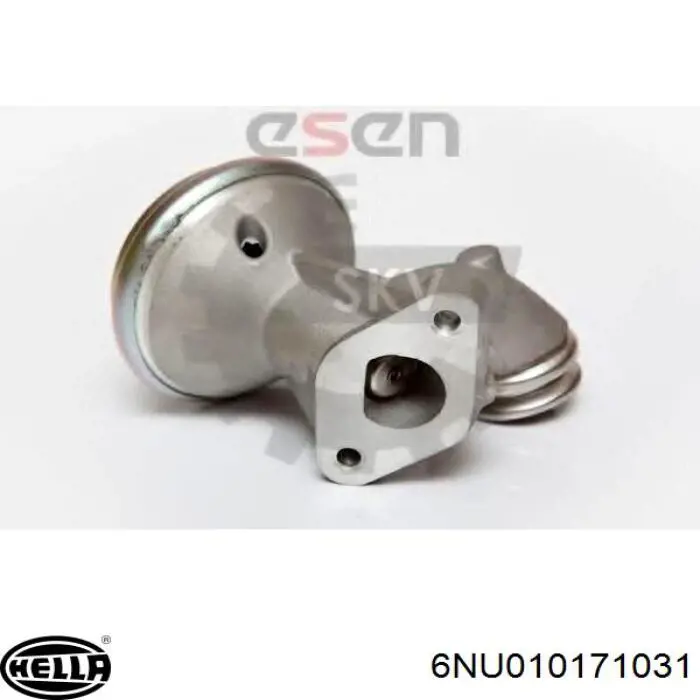 Клапан EGR, рециркуляции газов HELLA 6NU010171031