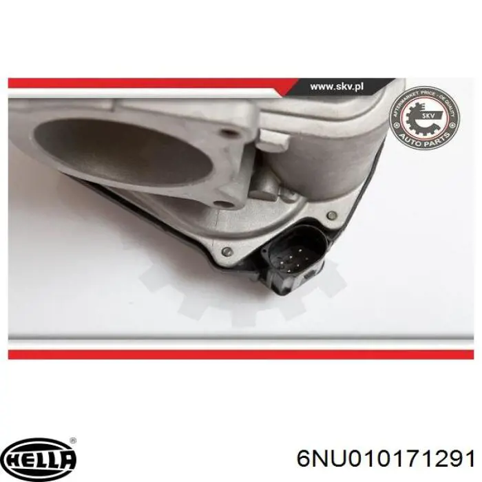 Купить 6NU010171291 HELLA Клапан EGR системы рециркуляции отработавших газов