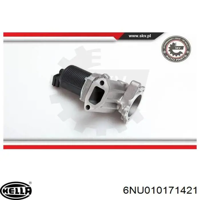 Клапан EGR, рециркуляции газов HELLA 6NU010171421