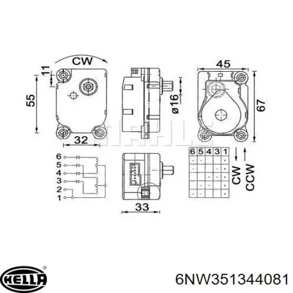 6NW351344081 HELLA 