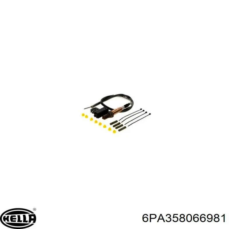 Sonda Lambda Sensor De Oxigeno Post Catalizador 6PA358066981 HELLA