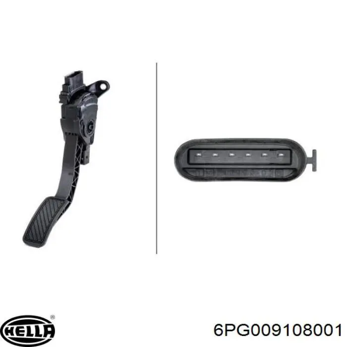 Купить 6PG009108001 HELLA Датчик детонации