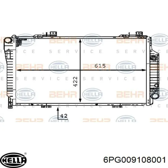 Датчик детонации HELLA 6PG009108001 цена, от 9.89 USD