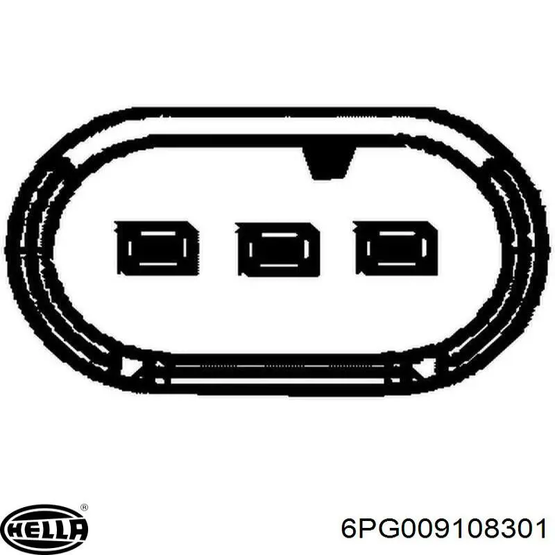 6PG009108301 HELLA Датчик самовоспламенения
