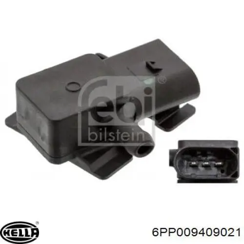 Датчик давления выхлопных газов HELLA 6PP009409021 цена, от 30.22 USD
