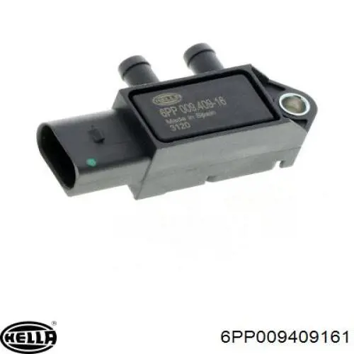 6PP009409161 HELLA sensor de pressão dos gases de escape