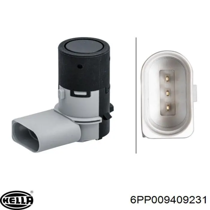 Датчик давления выхлопных газов 6PP009409231 HELLA