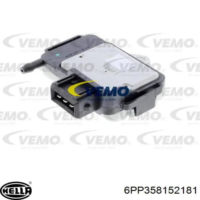 Sensor De Presion Del Colector De Admision 6PP358152181 HELLA