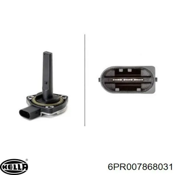 Купить 6PR007868031 HELLA Датчик уровня масла