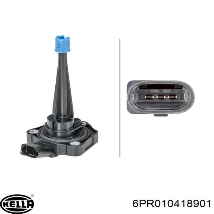 Датчик уровня масла двигателя HELLA 6PR010418901 цена, от 103.43 USD