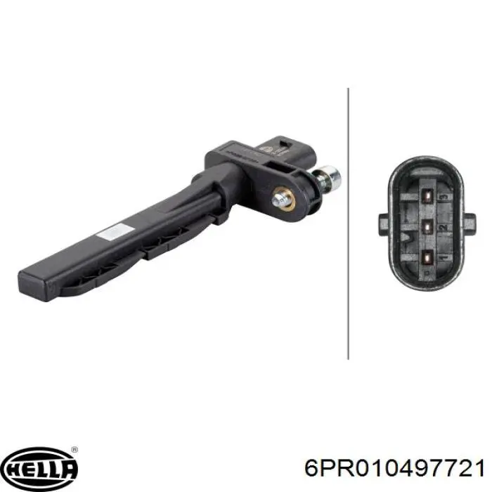 6PR010497721 HELLA sensor do nível de óleo de motor