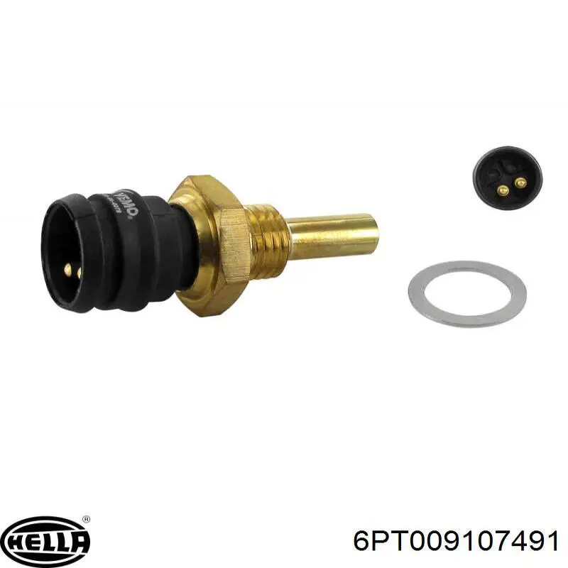 Купить 6PT009107491 HELLA Термодатчик охлаждающей жидкости